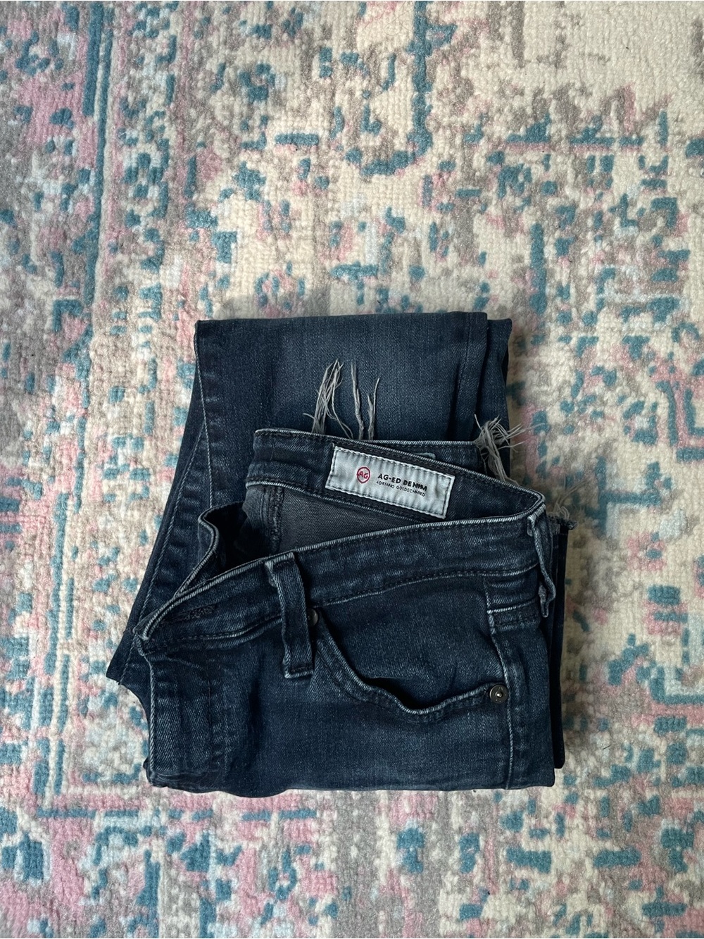 AG Adriano Goldschmied Dark Blue Jeans